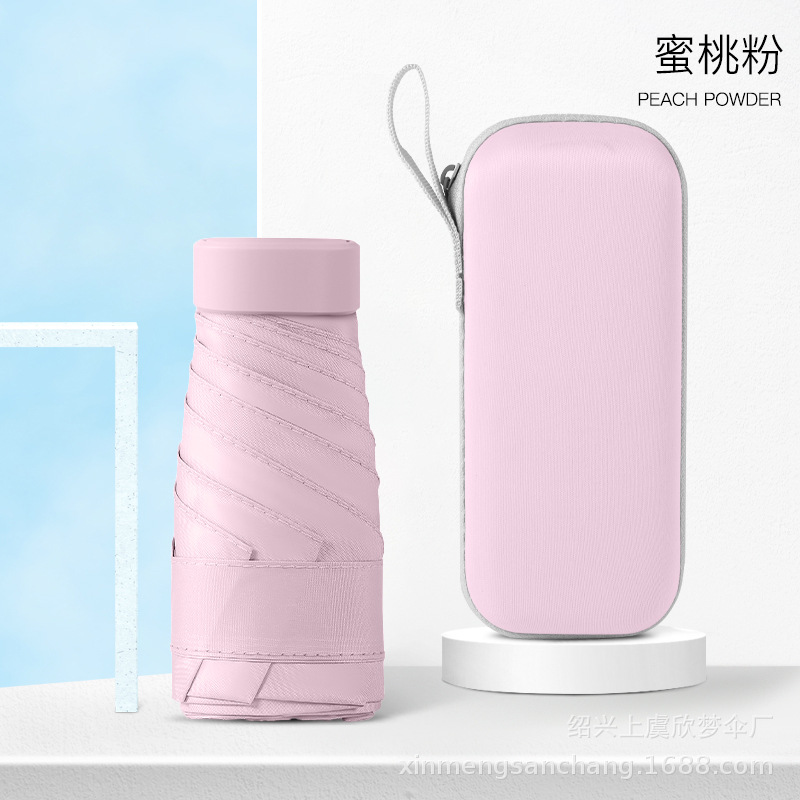 Melocotón Rosa plana seis veces con cinta cremallera caja