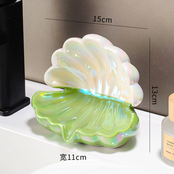 4082 shell (white green) one