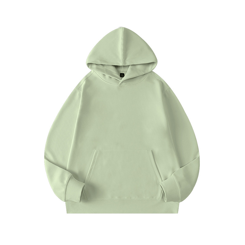 Otoño color sólido cross-border hoodie americano pesado ropa de trabajo con capuchona marca de moda masculina alta sensación suéter personalizada