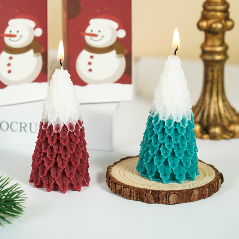 クリスマスツリークリスマスキャンドルクリエイティブクリスマスプレゼント雰囲気パーティー装飾クリスマスアロマキャンドルお土産|undefined