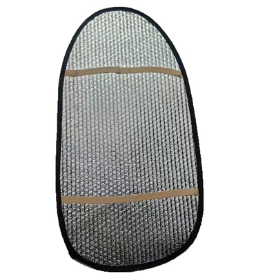 Moshuntong electric car cushion: Electric car cushion - sun-protection-pad-brown