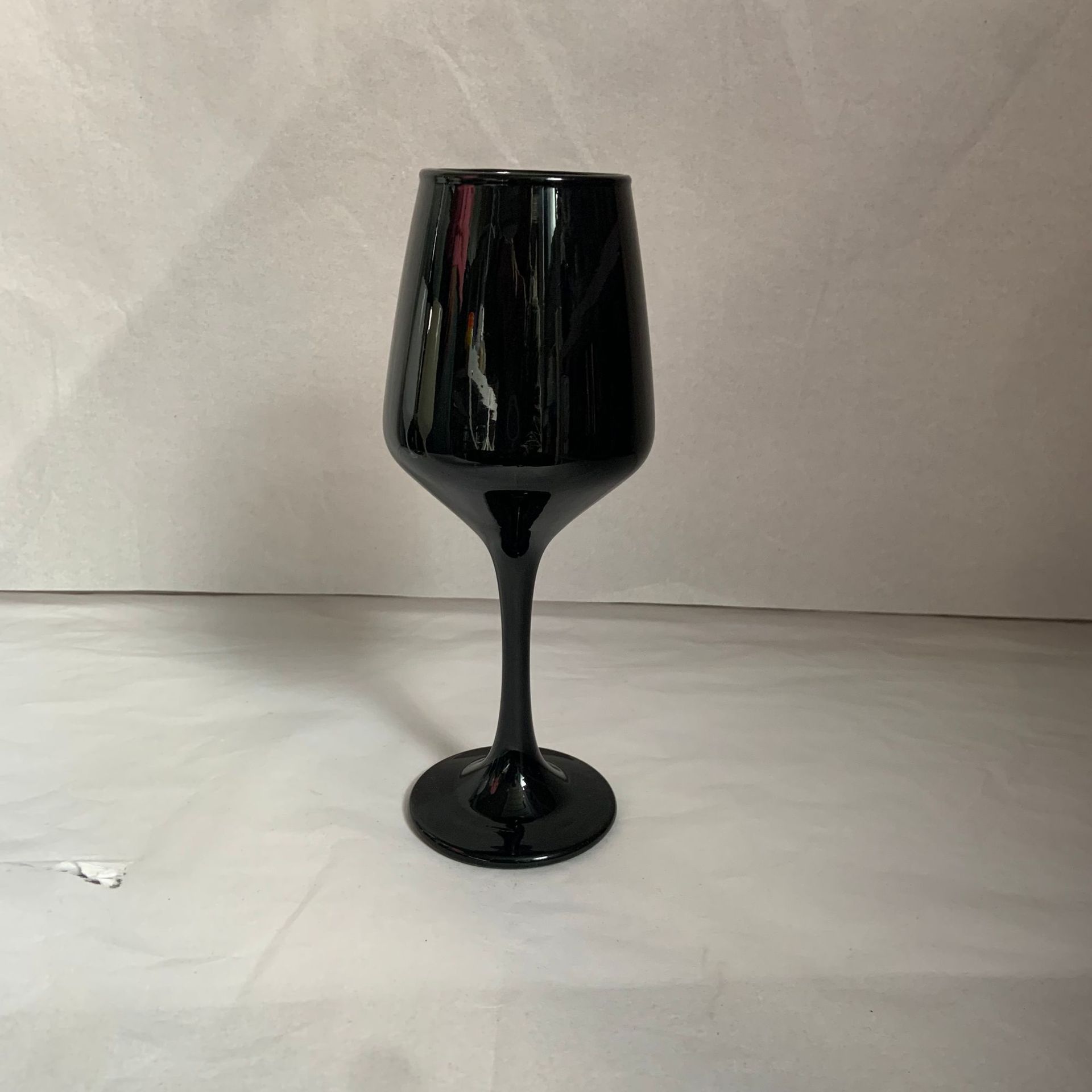 블랙 스몰 사이즈 글라스 (21cm)