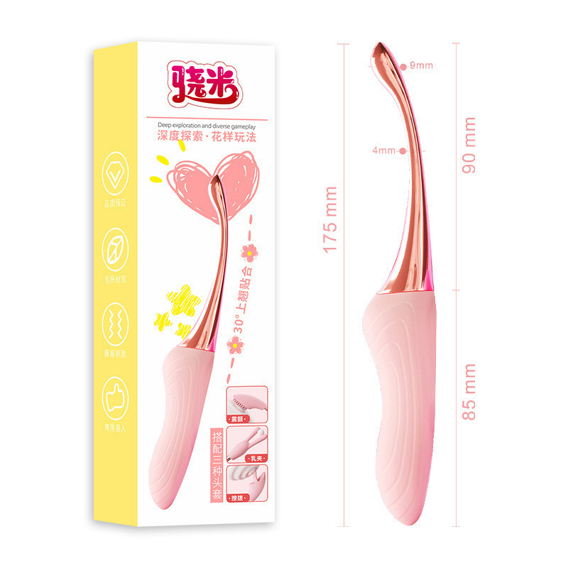 Snapmi macho cristal lobo brazo vibratorio condón pene retrasado anillo pinchazo pareja artículos sexuales adultos interés