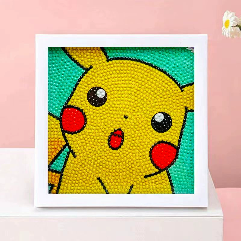 DIY-набор для алмазной мозаики 17×17 см, пластиковая рама, дизайн щенок, полный набор инструментов для кладки