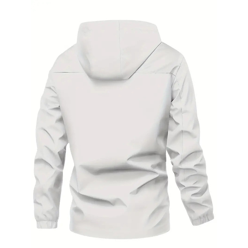 Transfronterizo medio largo chaqueta casual parker chaqueta chaqueta con capuzas vestir hombre nuevo impermeable al aire libre hombre