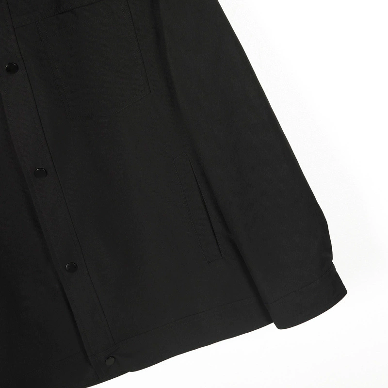 Пемесезонная мужская куртка, длинный рукав, для подростков, slim fit