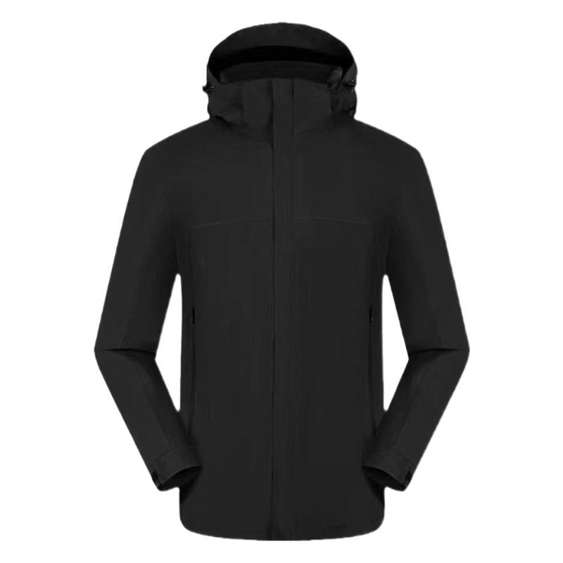 2024 Nueva ropa forrada de lana de una pieza de algodón acolchado al aire libre pareja chaqueta a prueba de viento overoles otoño e invierno cálido ropa de trabajo chaqueta