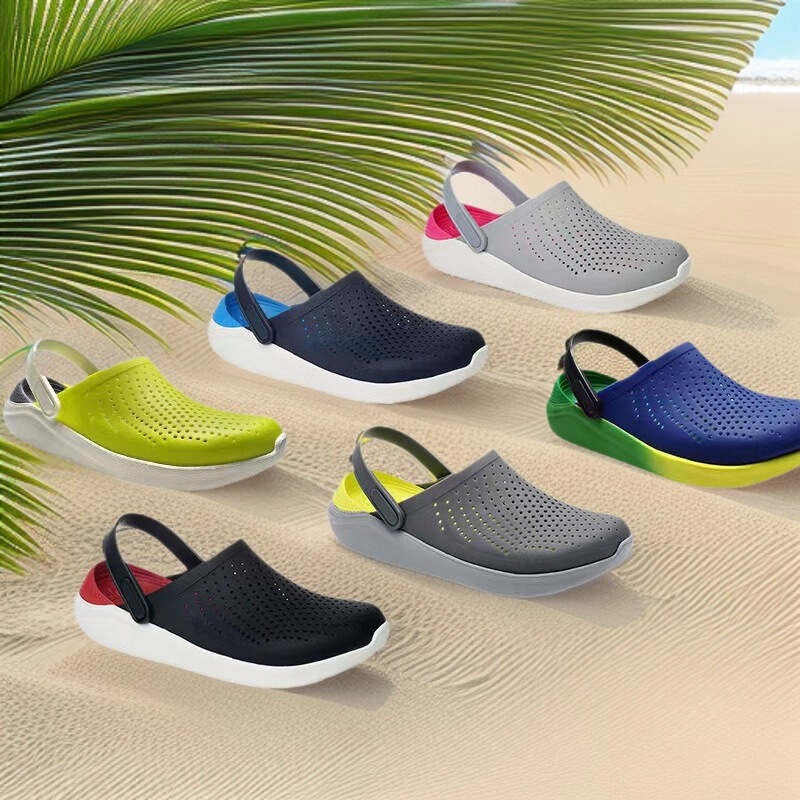 New Literide Croc-Style Casual Non-Slip Breathable Lightweight Beach Sandals for Men and Women