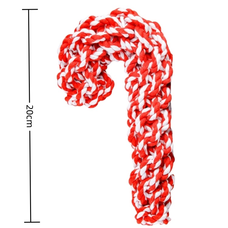 빨간색과 흰색 목발 20cm-150g