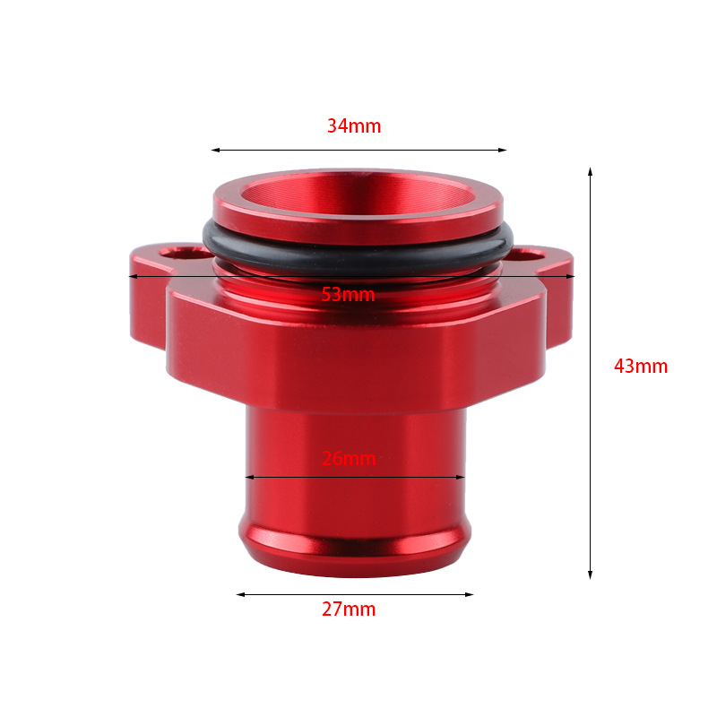 Modified for BMW N55 N54 N53 N52 N51 N 20 335I X1X3/water pipe joint aluminum alloy