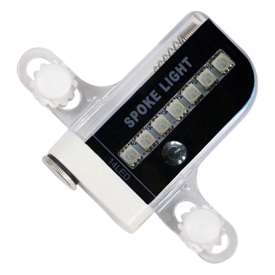 Велосипедные 14-диодные переключаемые фонари на колеса, светящиеся в колесах фонарики, двусторонние цветные фонари на колеса, сигнальные фонари для ночной езды