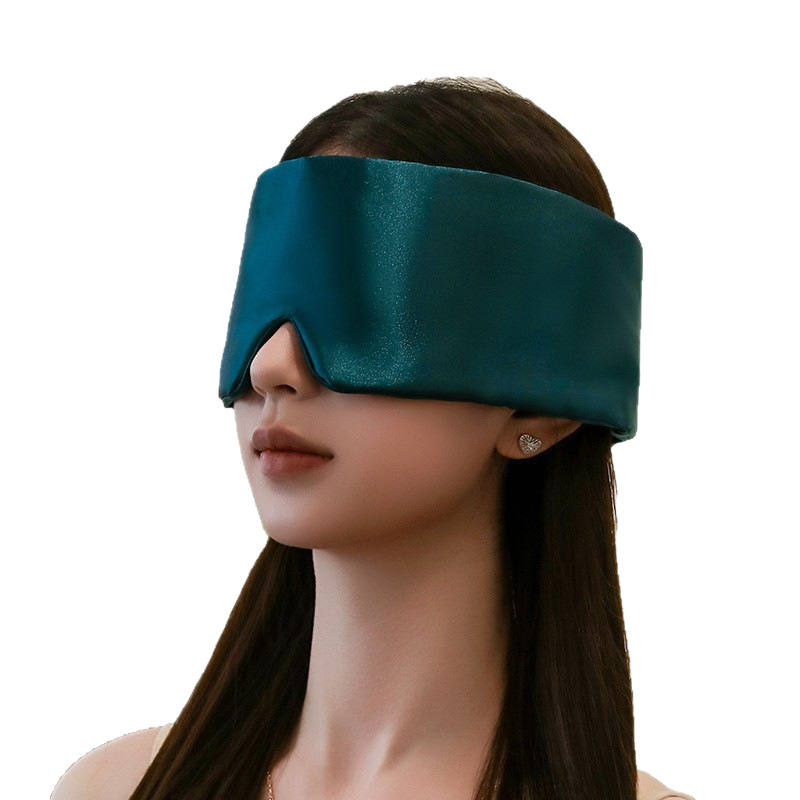 High-end Eye Mask, Popular Ice Silk Space Capsule Full-cover Blackout Mask Men Women, Suitable For Sleeping, Office Work, Travel, And Nap,_voghion.com
