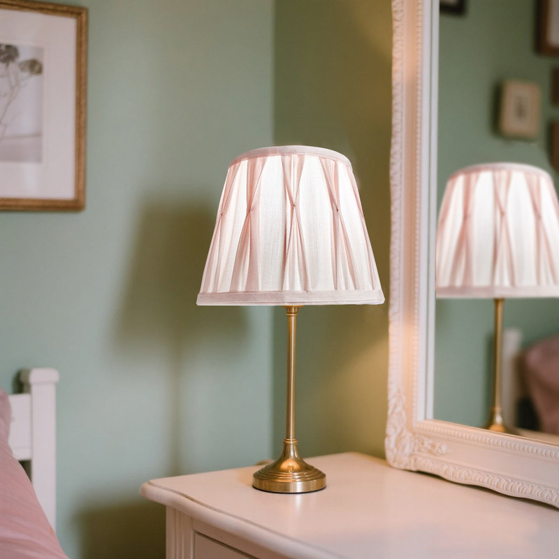 Simulated Silk Fabric Lampshade, Table Lamp Accessories, Lampshade for Bedroom Table Lamp, Study Room, Source Manufacturer