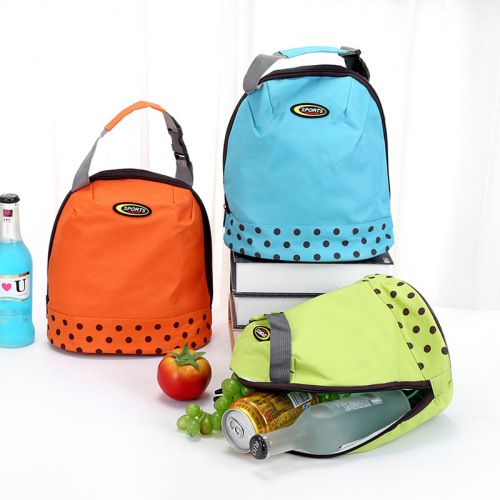 Portable thickened aluminum foil thermal bag Oxford cloth outdoor picnic bag ice bag ice bag student convenient thermal bag with rice