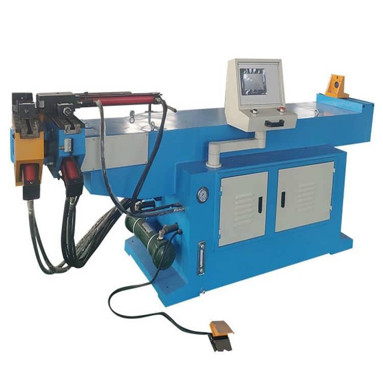 6 doblador hidráulico automático doblador de tuberías redondas de acero inoxidable cortador hidráulico doblador de tuberías CNC de una sola capa