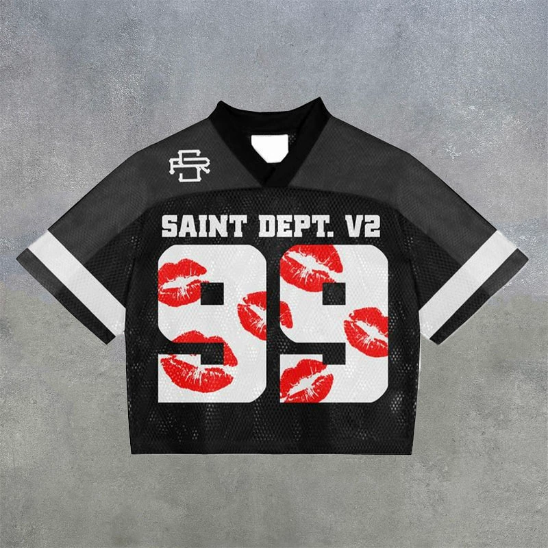 Oversized T-shirt Amazon, 3D print, short sleeve, casual big fit