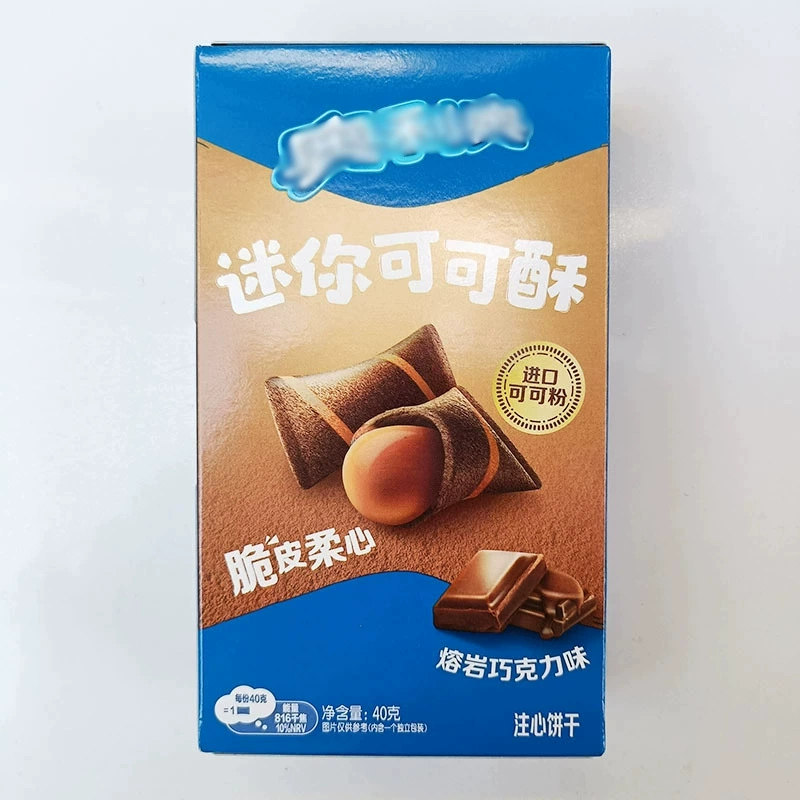 Сэндвиджик-бисквит с оригинальным шоколадом Cup Cocoa Crisp Roll Ollie Whole 97 г Белый персик улун