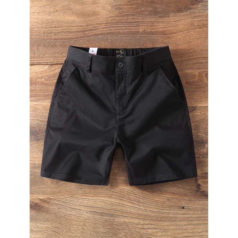 Summer Shorts for Men, Casual Slim-Fit Solid Color Three-Quarter Pants, Trendy Summer Brand 3/4 Work Shorts Summer Shorts for Men, Casual Slim-Fit Solid Color Three-Quarter Pants, Trendy Summer Brand 3/4 Work Shorts