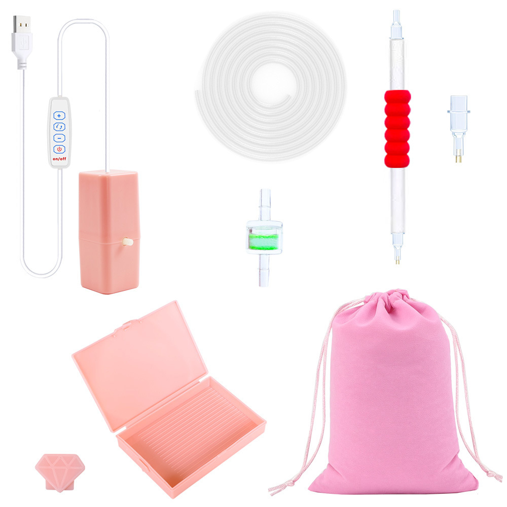 Pintura de diamantes nuevo bolígrafo de perforación de puntos eléctrico Amazon nuevo bolígrafo de succión al vacío broca de punto de succión herramienta de bricolaje