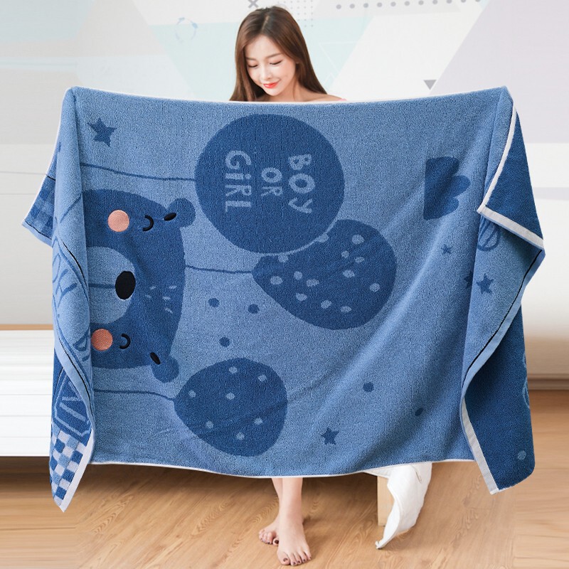 Cotton Bath Towel for Household Use for Women and Adults, Thickeneded, Quick-Drying, Water-Absorbent, Soft and Lint-Free, Bath Towel for Adults and Men, New