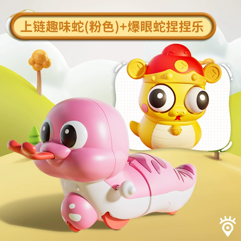 Заводная реалистичная игрушка для ползания, 2 года