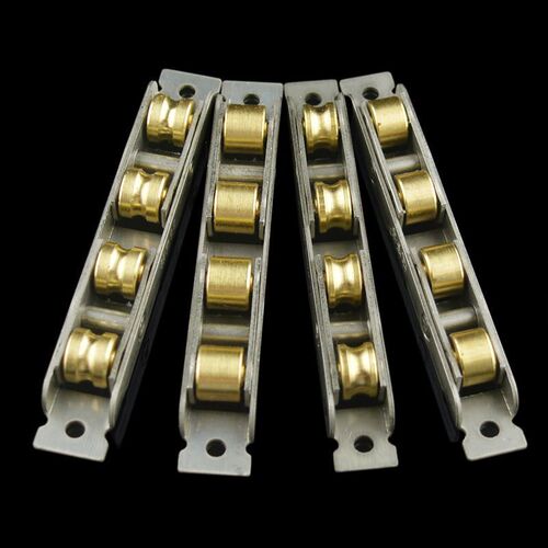 Plastic steel window pulley type 88 stainless steel copper wheel type 77 translation door and window roller 80 roller double wheel