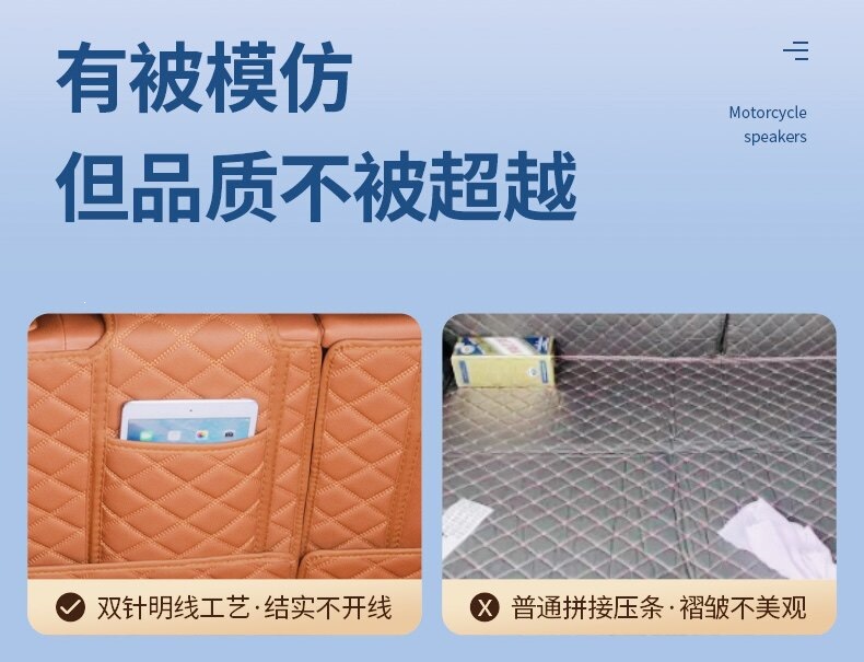 Suitable for 25-26 model Fangchengbao Titanium 7, full coverage trunk mat, thickened Fangchengbao Titanium 7 trunk mat