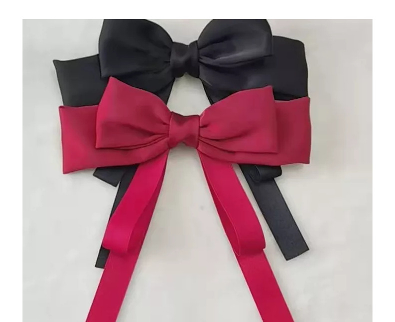 Fashion Bow Knot Cloth Hair Clip 1 Piece display picture 5