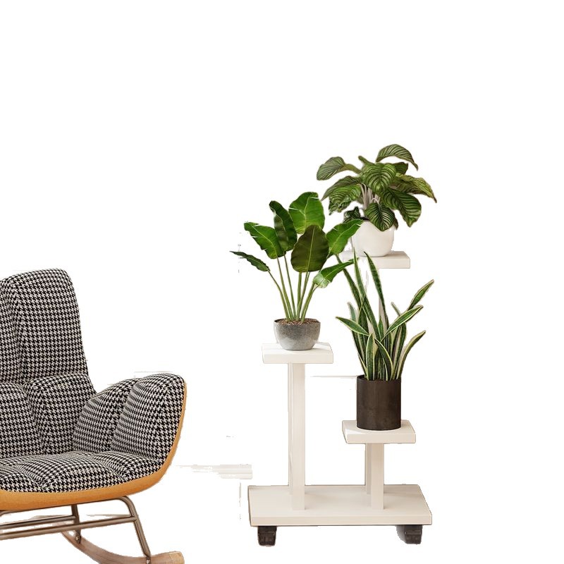 Balcón móvil, estante de flores, Sala de estar, estante de hierro de varias capas, estante de macetas, estante de plantas suculentas