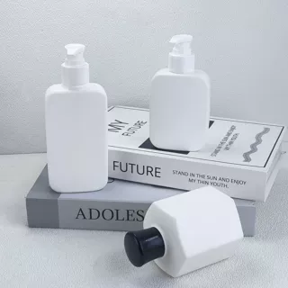 定制150ml/200ml/300ml乳液分装瓶 HDPE塑料瓶洗发水沐浴露瓶包材
