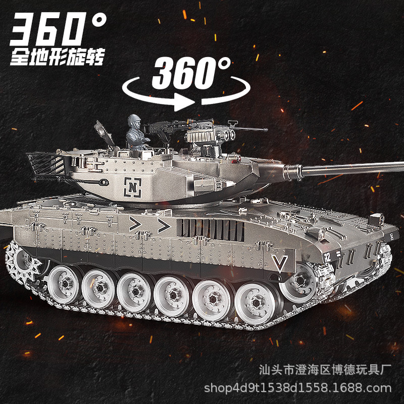 国境を越えたリモコン戦車のメッカ瓦発射金属キャタピラー超大型成人電動軍事モデル少年玩具車|undefined
