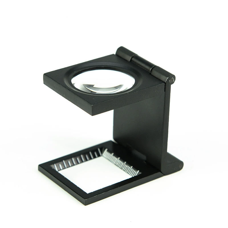 Трансграничная Портативная Лупа HD детское складное металлическое фотозеркало в 8 раз выше, чем настольная ткань для осмотра оптом