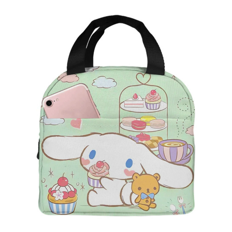 Новый 3D набор для обеда с собакой Yumui Dog с большой ушной собачкой Cinnamoroll Sanrio для учеников начальной школы. Детские сумки.