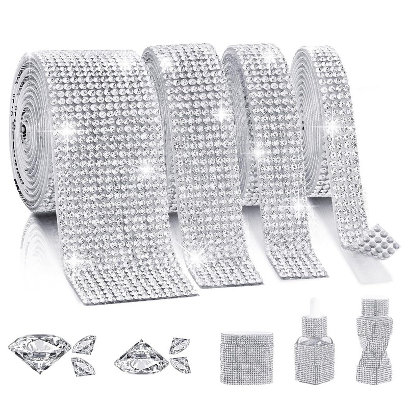 Rhinestone Strips Self-Adhesive Rhinestone Strips DIY Jewelry Accessories Car Rhinestone Decorations Adhesive-Backed Diamond Stickers Clothing Accessories Hot-Fix Rhinestones Rhinestone Strips Self-Adhesive Rhinestone Strips DIY Jewelry Accessories Car Rhinestone Decorations Adhesive-Backed Diamond Stickers Clothing Accessories Hot-Fix Rhinestones