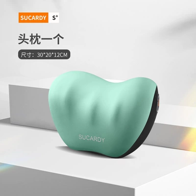 Car Memory Foam Headrest, Headrest - fresh-green-headrest-1