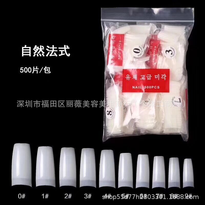 Fake nails for manicure