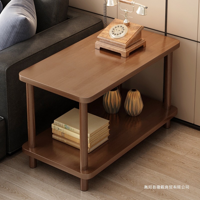 Small Table Simple Rental House Small Coffee Table Living Room Sofa Side Table Small Square Table Bedroom Bedside Storage Rack