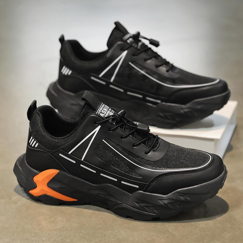 2026 Autumn Breathable Flyknit Functional Dad Shoes, Shock-Absorbing, Height-Increasing, Lightweight Running Shoes for Men for Work and Commuting 2026 Autumn Breathable Flyknit Functional Dad Shoes, Shock-Absorbing, Height-Increasing, Lightweight Running Shoes for Men for Work and Commuting