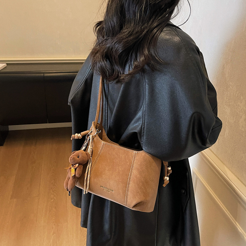Elegant Women's Pu Leather Shoulder Bag For Commuting & Daily Use_voghion.com