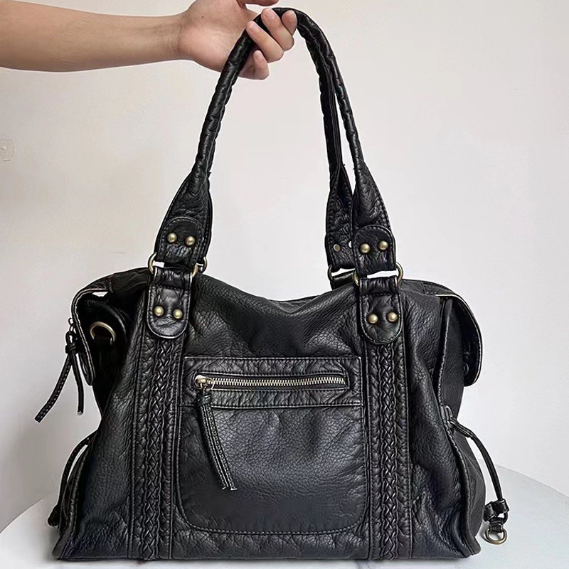 Borsa a tracolla donna stile francese borsa a spalla vintage_voghion.com