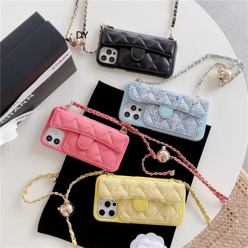 Lingge Card Holder Suitable for Apple 17Promax Mobile Phone Case Iphone16 Diagonal Chain 15Plus Protective Cover 14 Lingge Card Holder Suitable for Apple 17Promax Mobile Phone Case Iphone16 Diagonal Chain 15Plus Protective Cover 14