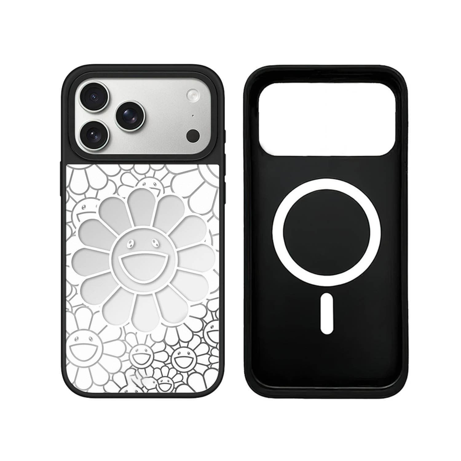 Silver mirror [magnetic suction] am10902