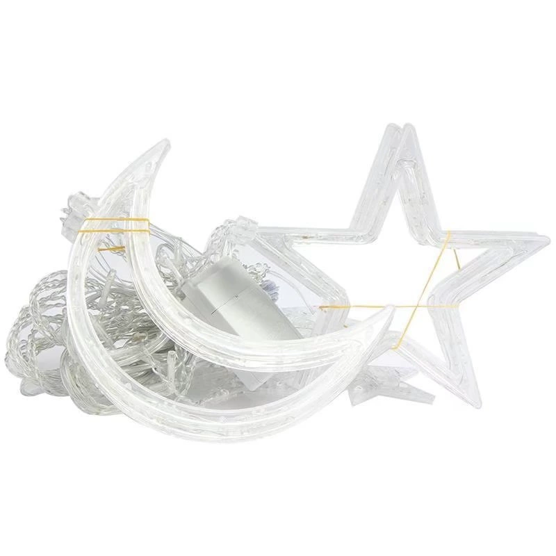 LED-гирлянда на ткани, батарейный блок, креативный декор для спальни, прямая продажа с фабрики, мерцающий свет