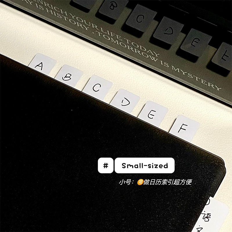 Ins nuevo índice blanco etiqueta de alto valor de color pegatinas de color red post-it pequeño pegatinas de clasificación pegajosas marcadores pegatinas