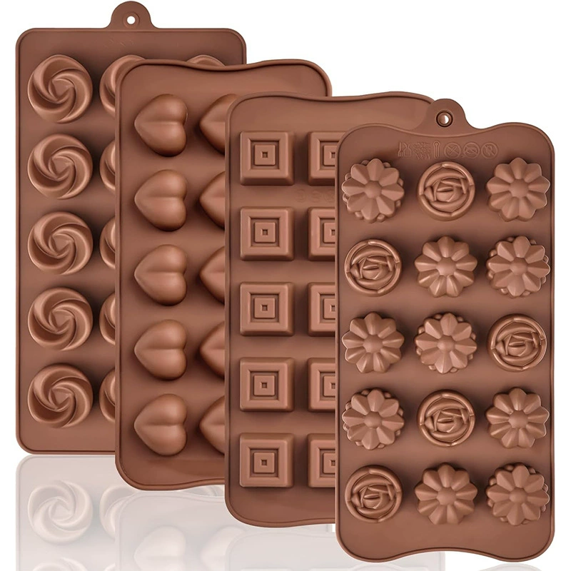 Dubai chocolate silicone mold making complementary nut candy energy bar cake baking tool abrasive tool