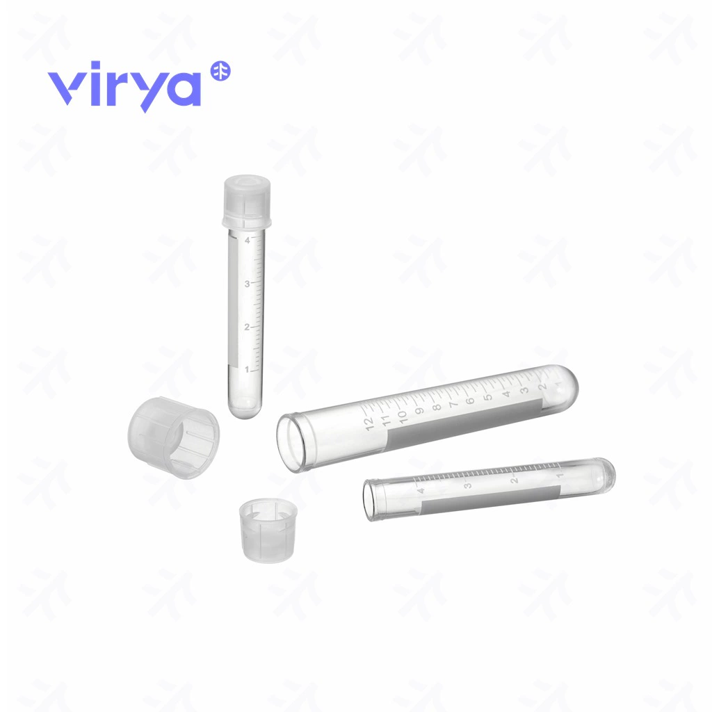 Virya12 мл встряхивания трубки 17x100 мм, PS материал, отдельная упаковка, стерилизация 3171209