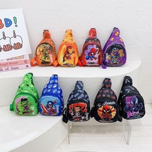 2025新款儿童胸包男童女孩时尚卡通零钱包斜挎包户外休闲单肩背包