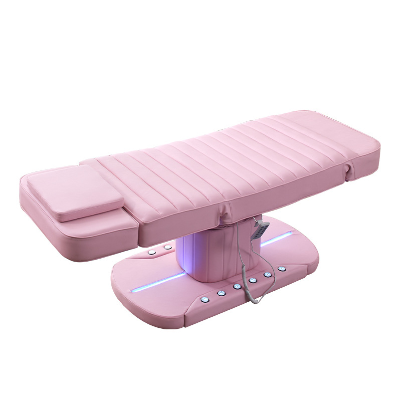 Cama de belleza eléctrica, cama de gestión de la piel elevadora, cama facial especial para salón de belleza, cama de masaje spa, cama de fisioterapia, cama de microterapia