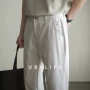 锥形男士夏季商务西裤