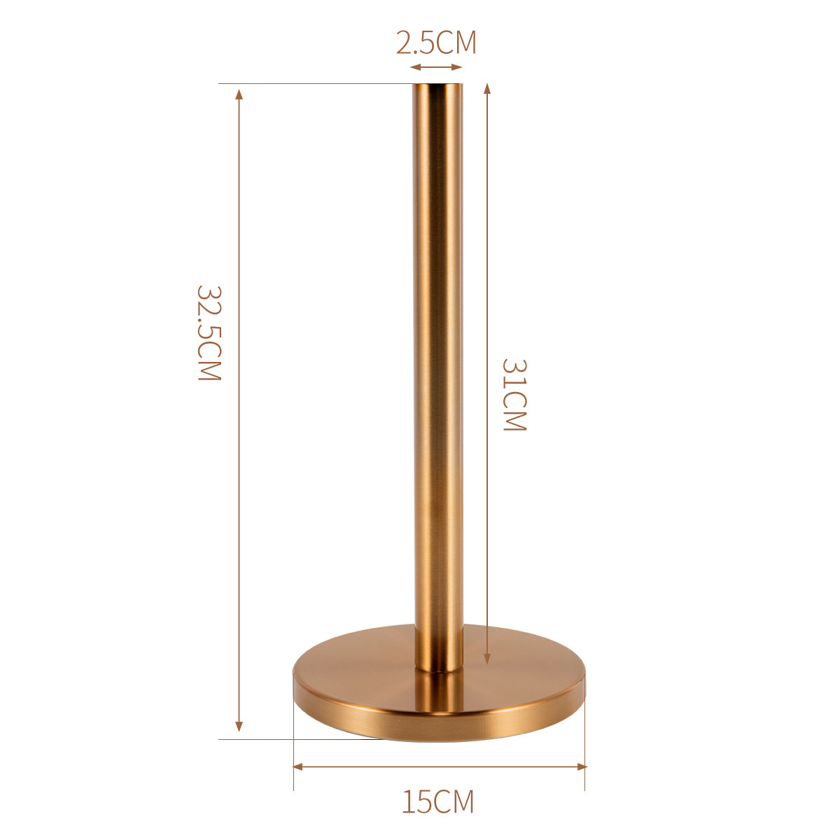 ステンレス縦型ティッシュラック台所穴なしティッシュ収納棚ティッシュボックス客間拭きトイレットペーパーホルダー